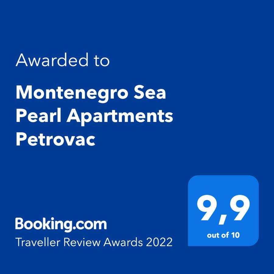 Montenegro Sea Pearl Apartments Petrovac Ngoại thất bức ảnh